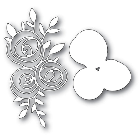 Memory Box Die - Scribble Rose Trio