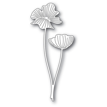 Memory Box Die - Splendid Poppy Stems