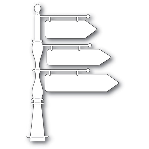 Memory Box Die - Old Fashioned Sign Post