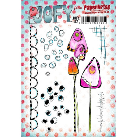 PaperArtsy Stamp Set - JOFY 92