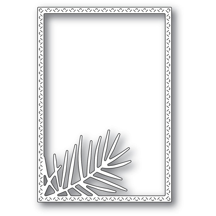 Memory Box Die - Pointed Pine Needle Frame