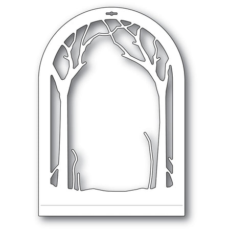 Memory Box Die - Winter Wood Dome Layer