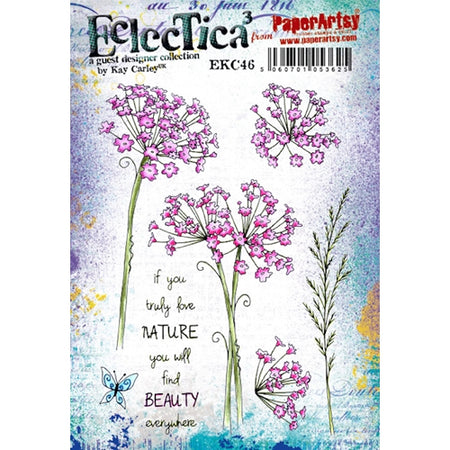 PaperArtsy Stamp Set - Eclectica³ Kay Carley 46