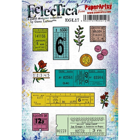 PaperArtsy Stamp Set - Eclectica³ Gwen LaFleur 17
