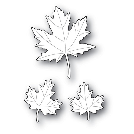 Poppystamps Die - Maple Trio