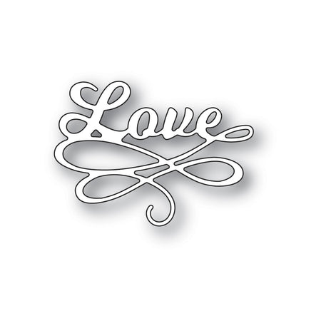 Poppystamps Die - Love Flourish