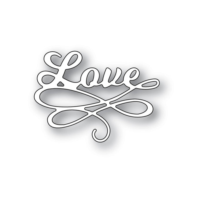 Poppystamps Die - Love Flourish