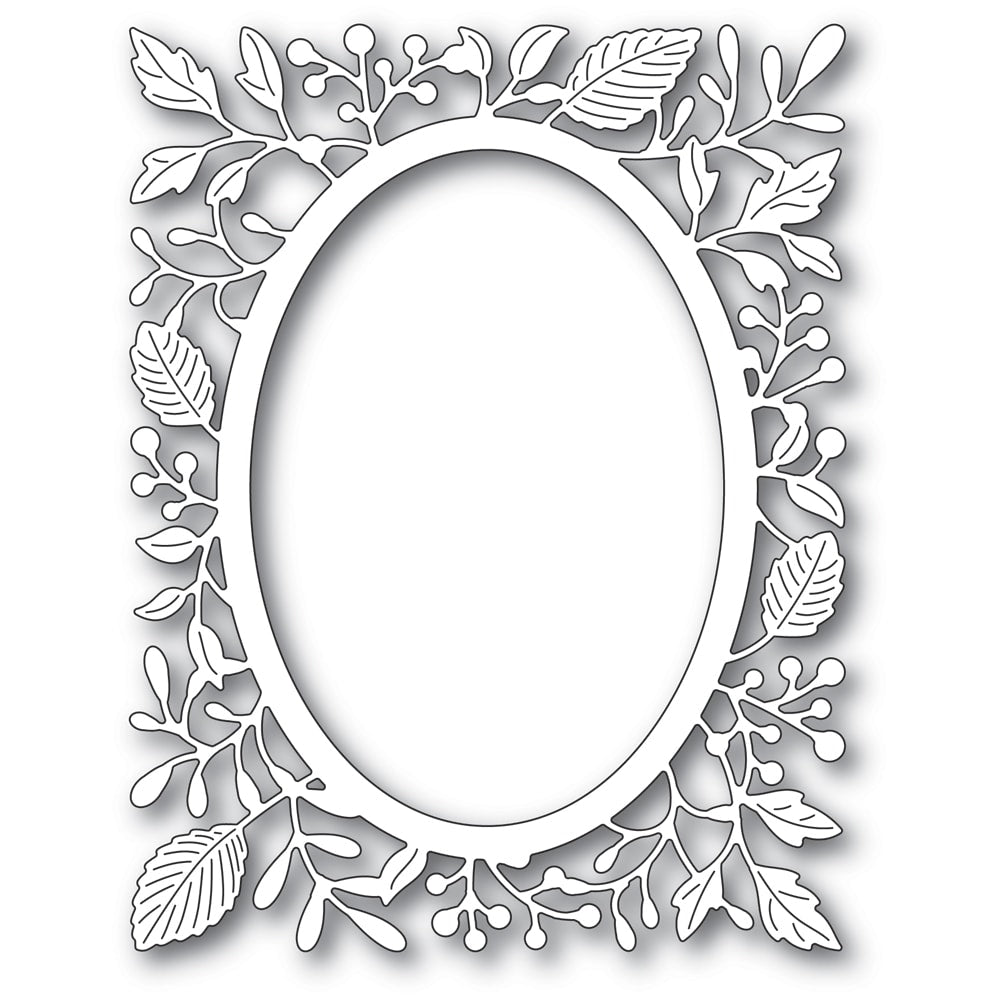 Poppystamps Die - Adriana Oval Frame