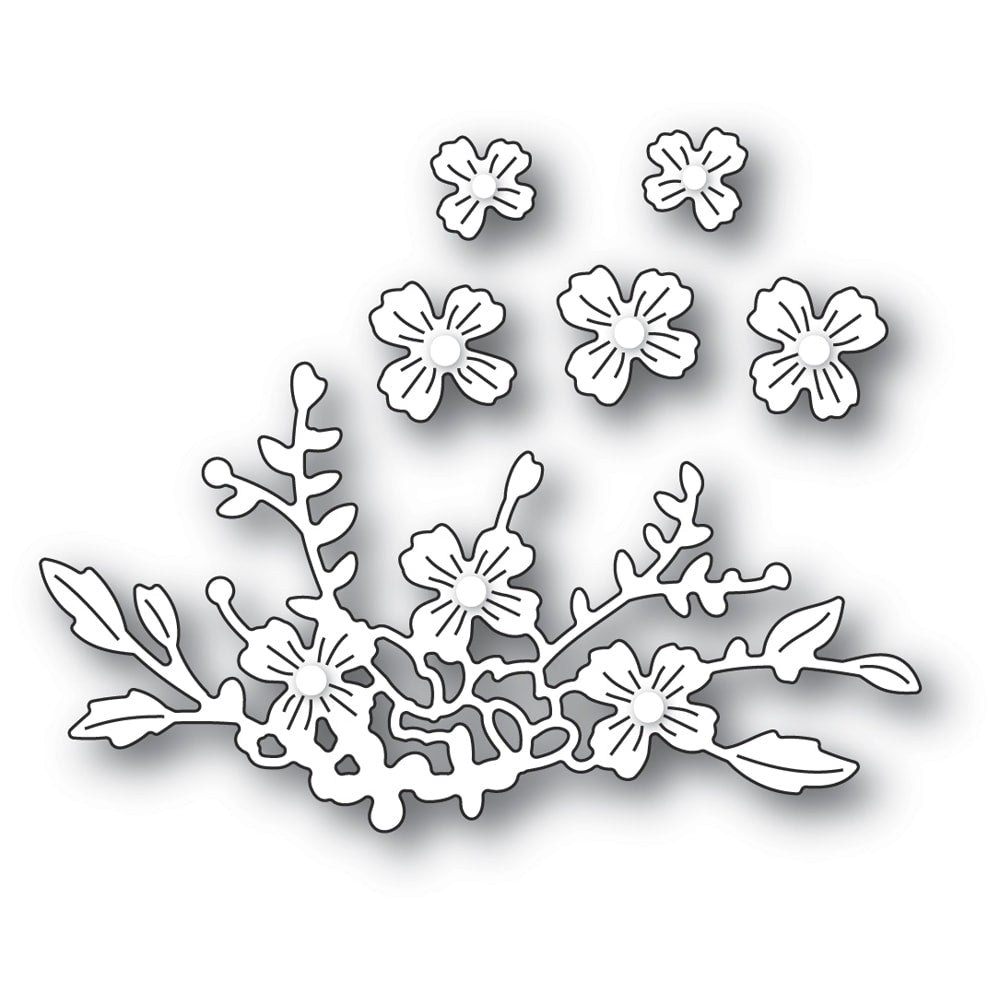 Poppystamps Die - Floral Cluster