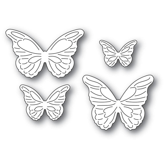 Poppystamps Die - Intricate Cut Butterflies
