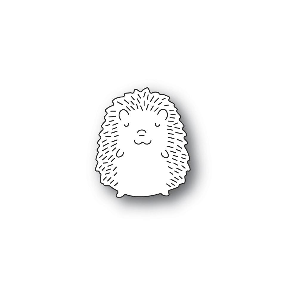 Poppystamps Die - Whittle Papa Hedgehog