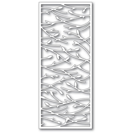 Poppystamps Die - Leafy Vines Slim Plate