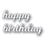 Poppystamps Die - Splendid Happy Birthday