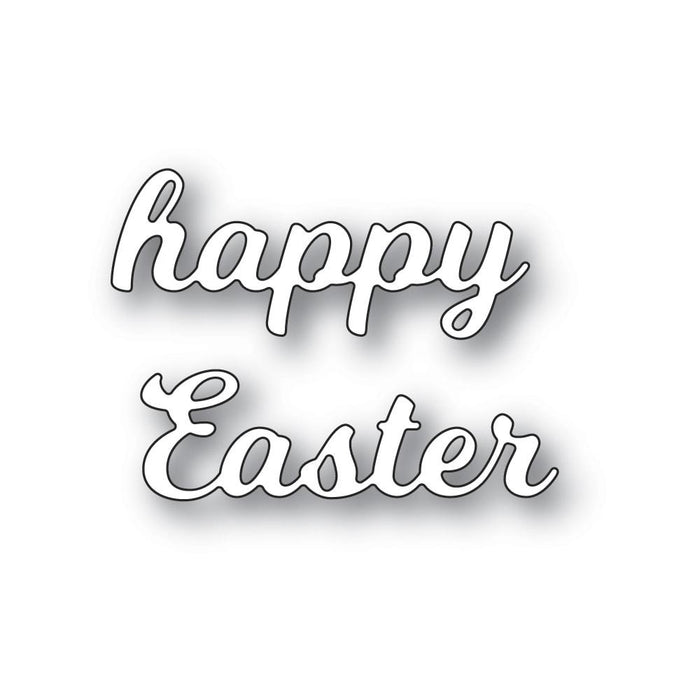 Poppystamps Die - Splendid Happy Easter
