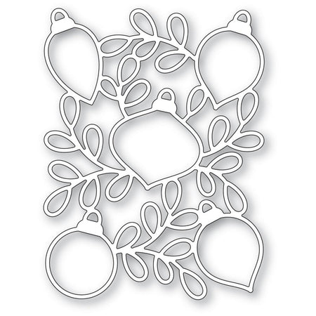 Poppystamps Die - Ornament Background