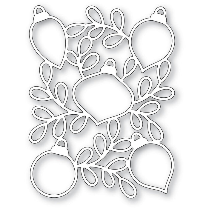 Poppystamps Die - Ornament Background