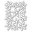 Poppystamps Die - Snowflake Background