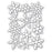 Poppystamps Die - Snowflake Background