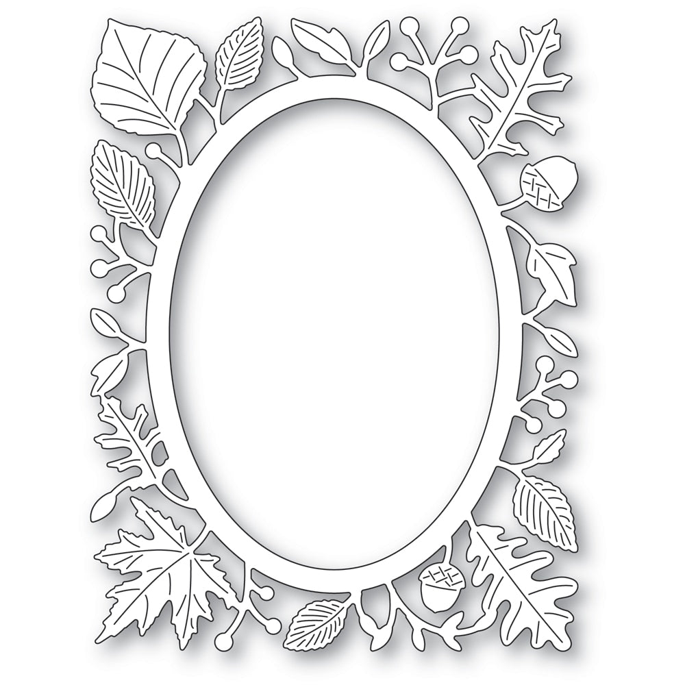 Poppystamps Die - Harvest Oval Frame