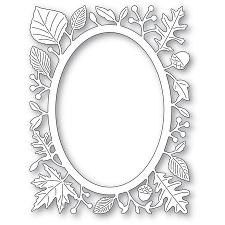 Poppystamps Die - Harvest Oval Frame