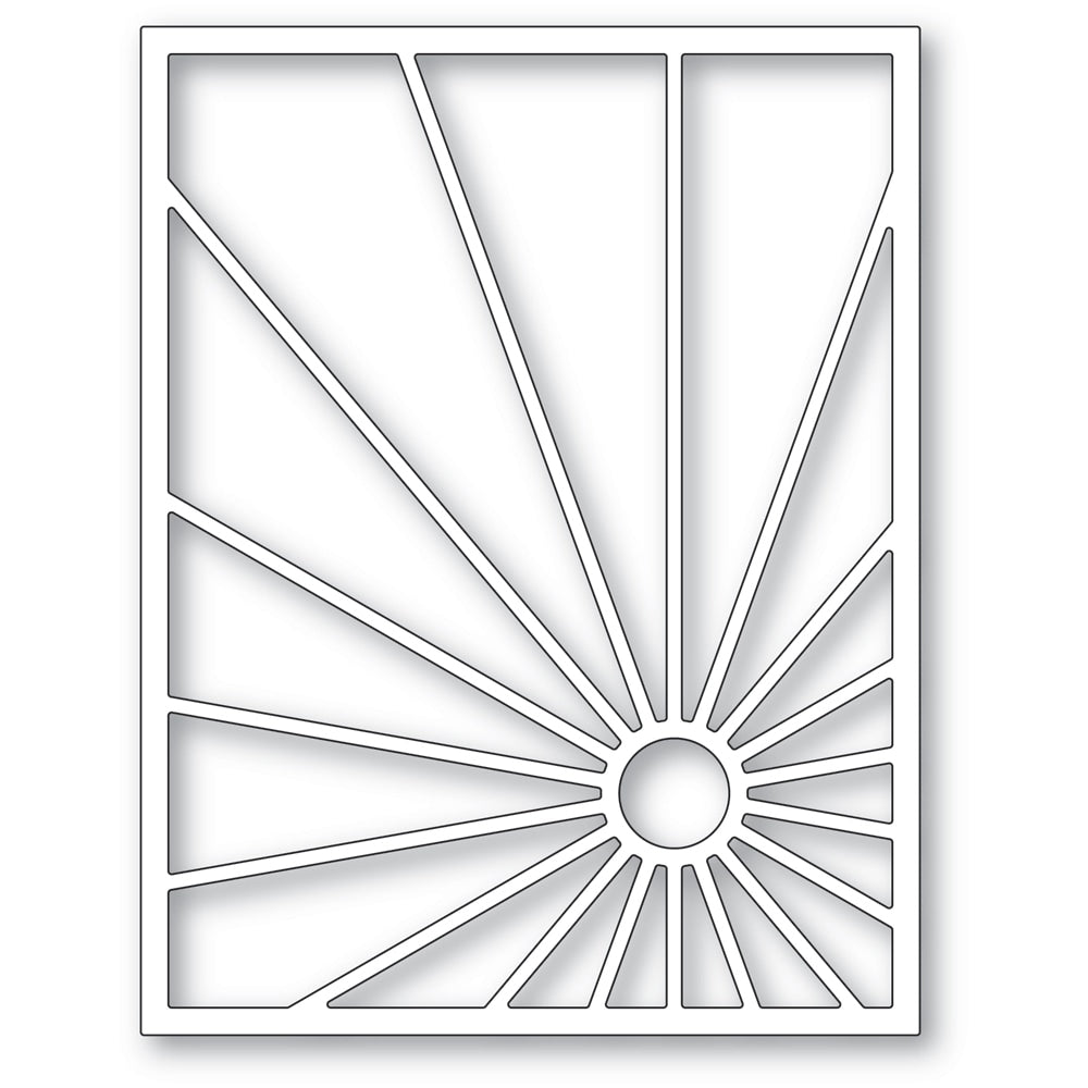 Poppystamps Die - Sunbeam Frame