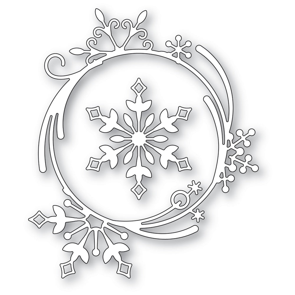 Poppystamps Die - Snowflake Loop — Papermaze