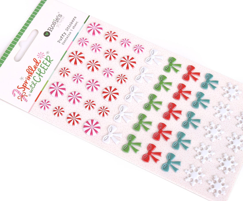 Rosie's Studio Sprinkled With Cheer - Puffy Icons Stickers