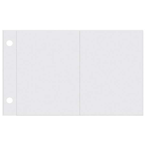 Simple Stories Sn@p - 4x6 Page Protectors Horizontal 3x4 Pockets 