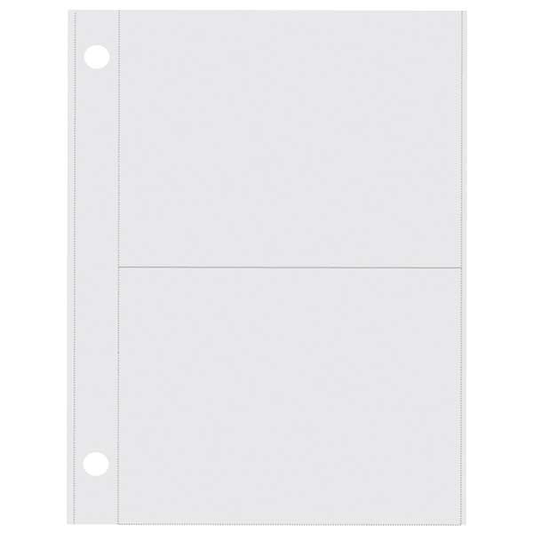 Simple Stories Sn@p - 4x6 Page Protectors Vertical 3x4 Pockets