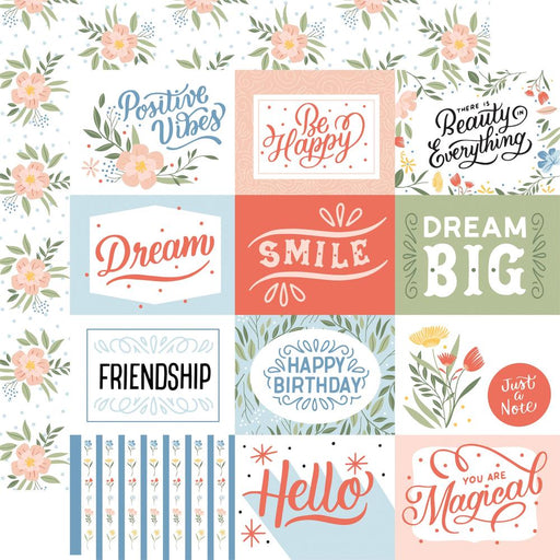 Echo Park Salutations No. 1 - 4x6 Journaling Cards