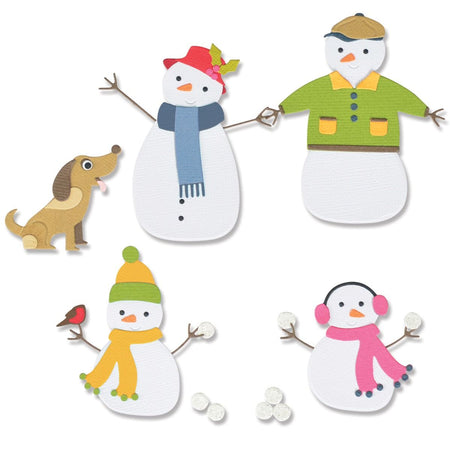 Sizzix Thinlits Die - Snow Family