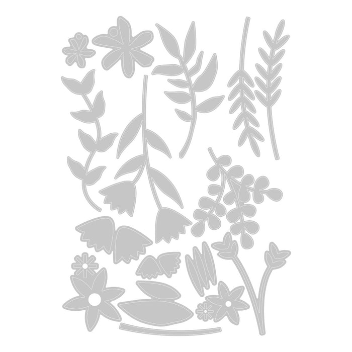 Sizzix Tim Holtz Thinlits Die - Boho Bouquet