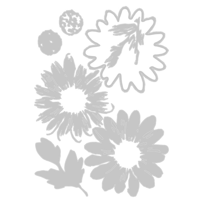 Sizzix Tim Holtz Thinlits Die - Blossom