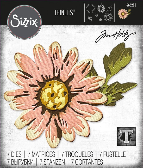 Sizzix Tim Holtz Thinlits Die - Blossom