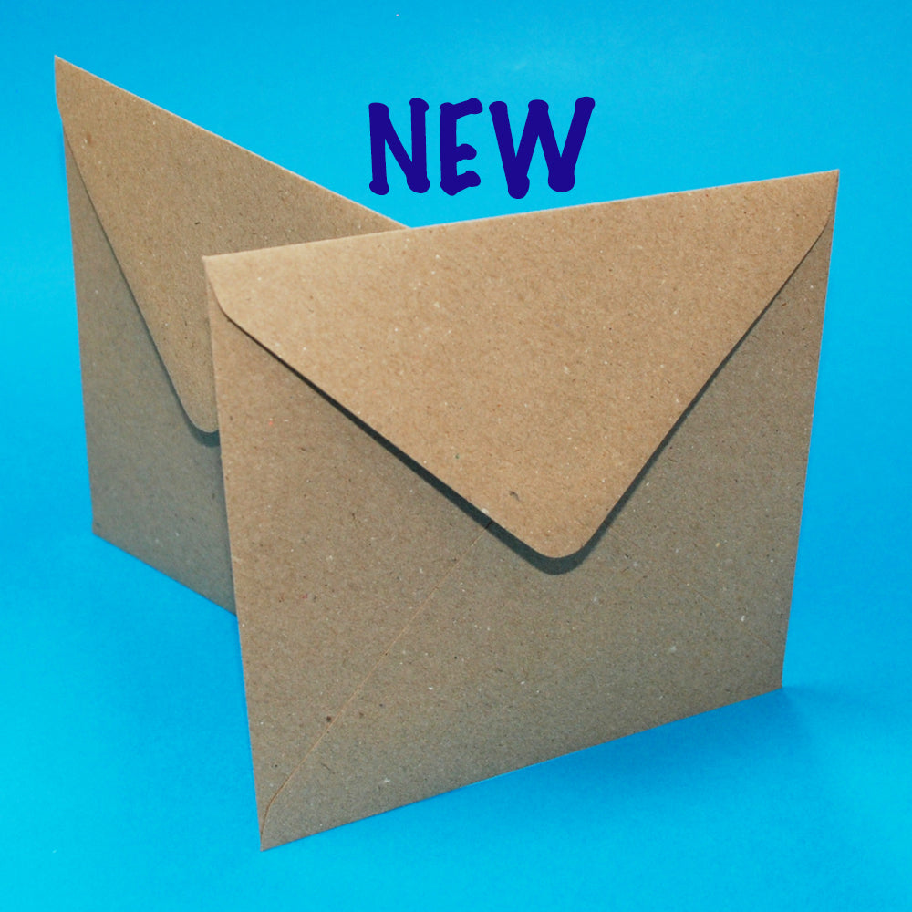 Craft UK Envelopes - 6x6 Kraft (50) 