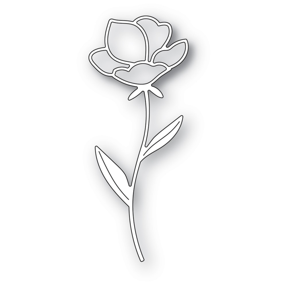 Memory Box Die - Single Rose Stem