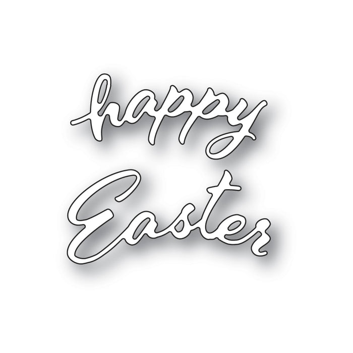 Memory Box Die - Arched Happy Easter