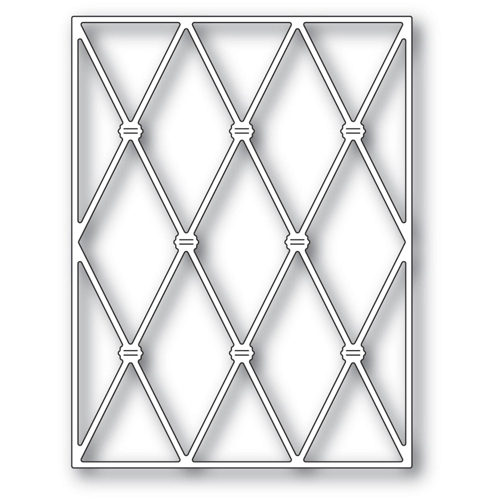 Memory Box Die - Knotted Diamond Background