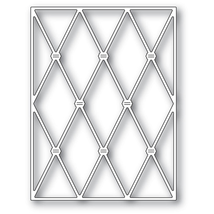 Memory Box Die - Knotted Diamond Background