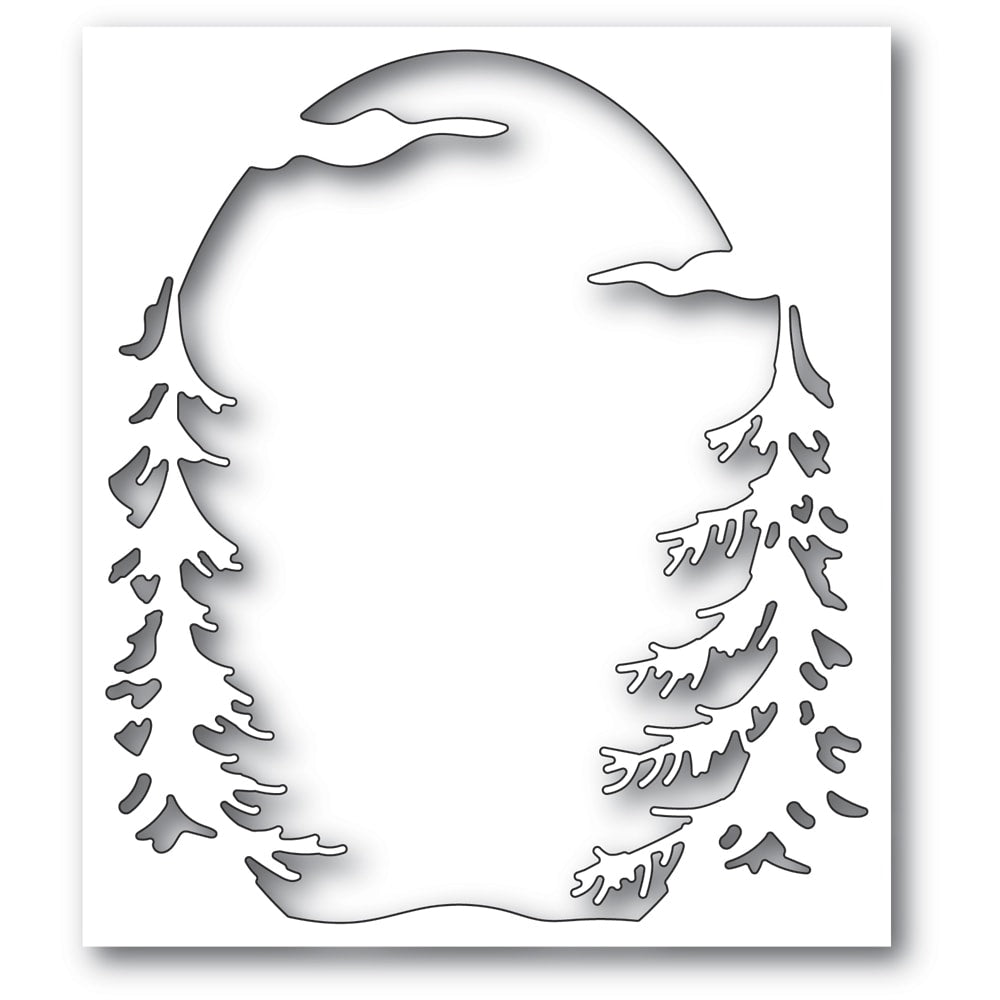 Memory Box Die - Evergreen Sky Collage