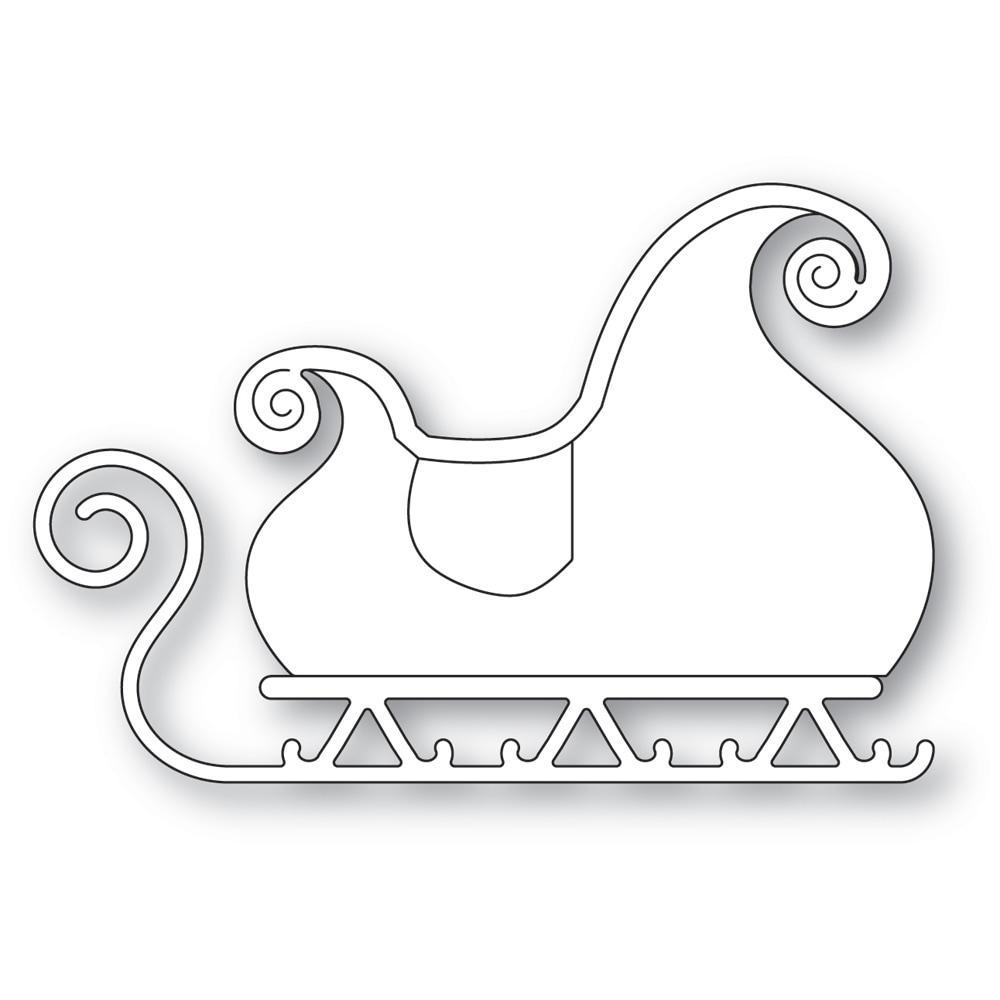 Memory Box Die - Gilded Sleigh