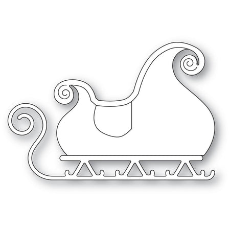 Memory Box Die - Gilded Sleigh