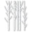 Memory Box Die - Birch Tree Trunks