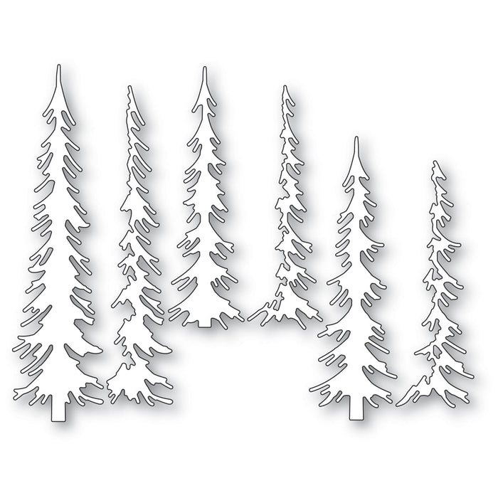 Memory Box Die - Layered Narrow Pines