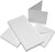 Craft UK Card Blanks & Envelopes - 4x4 White (50)
