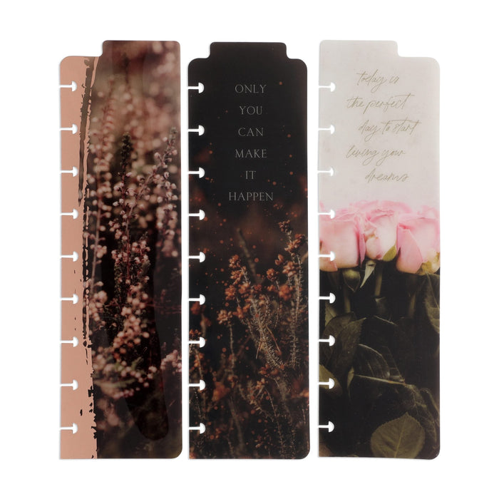 Me & My Big Ideas Happy Planner - Moody Florals Classic Bookmarks