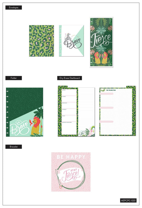 Me & My Big Ideas Happy Planner - Jungle Vibes Classic Planner Companion Accessories