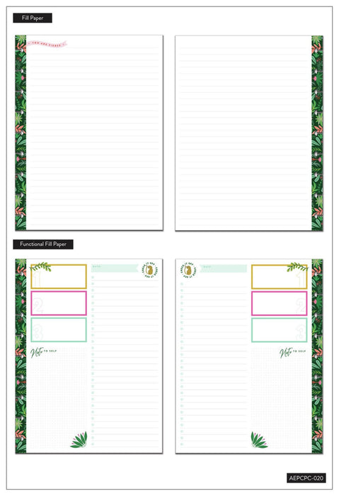 Me & My Big Ideas Happy Planner - Jungle Vibes Classic Planner Companion Accessories