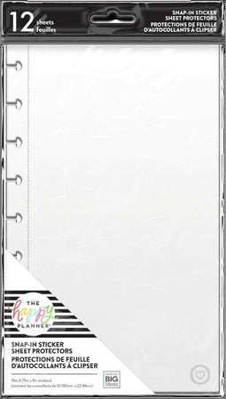 Me & My Big Ideas Happy Planner - Snap In Sticker Page Protectors