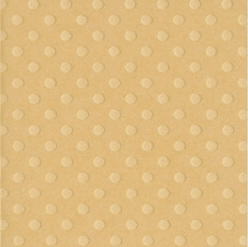 Bazzill 12x12 Dotted Swiss - Butter